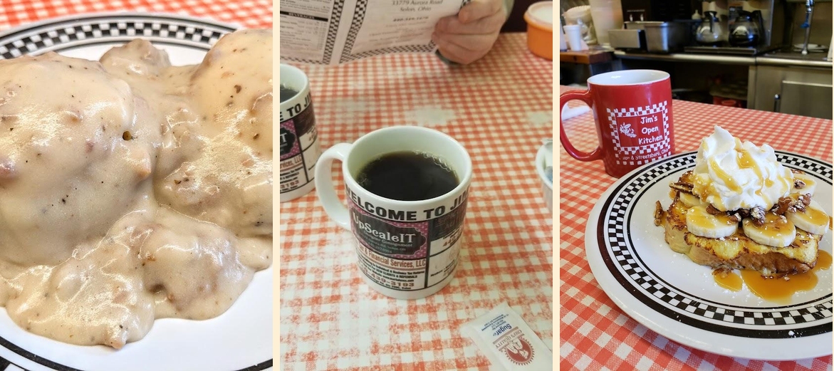 Jims Open Kitchen Menu